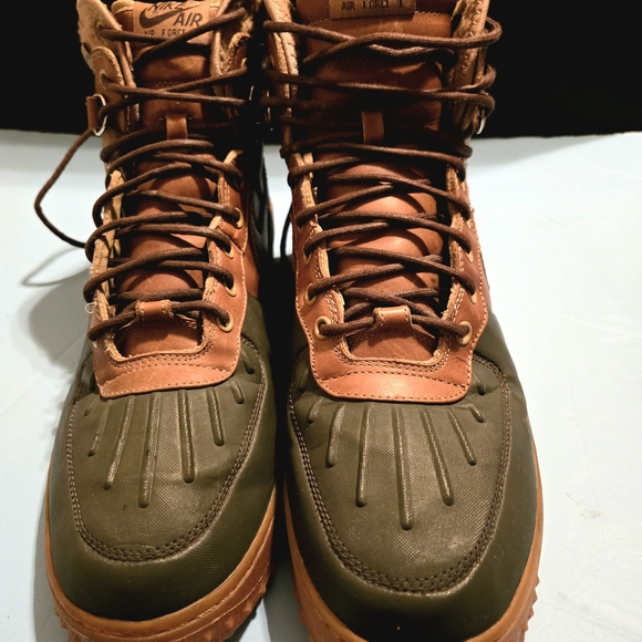 Nike Air Force 1 High Duckboot " Beaxh Tree" - Picture 4 of 9